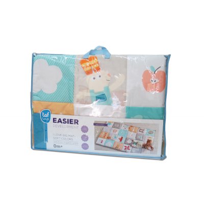 TAF Toys hrací deka I Love
 - Pastelové barvy - obrázek