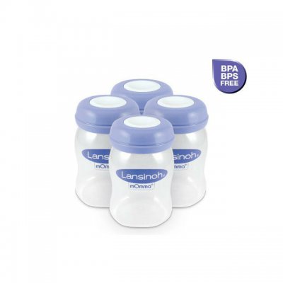 Lansinoh zásobníky na uskladnění mateřského mléka - 4 ks