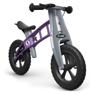 First Bike Odrážedlo Cross s ruční brzdou - Violet