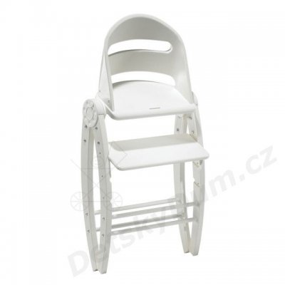 BabyDan Angel - designová sada 3v1 kolébka+lehátko+židlička - Bílá - obrázek