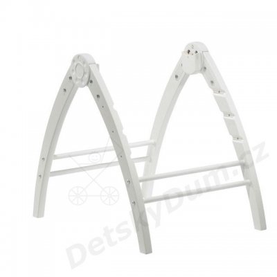 BabyDan Angel - designová sada 3v1 kolébka+lehátko+židlička - Bílá - obrázek