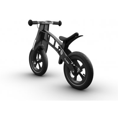 First Bike Odrážedlo Limited edition s ruční brzdou - Black - obrázek