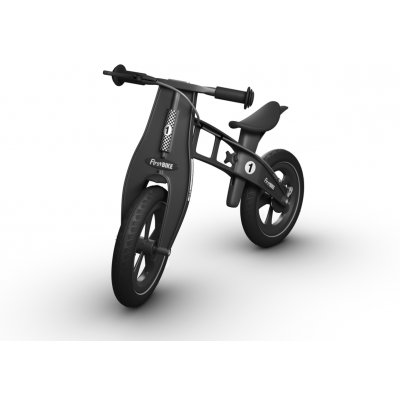 First Bike Odrážedlo Limited edition s ruční brzdou - Black - obrázek