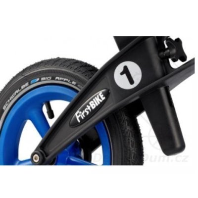 First Bike Odrážedlo Limited edition s ruční brzdou - Blue - obrázek