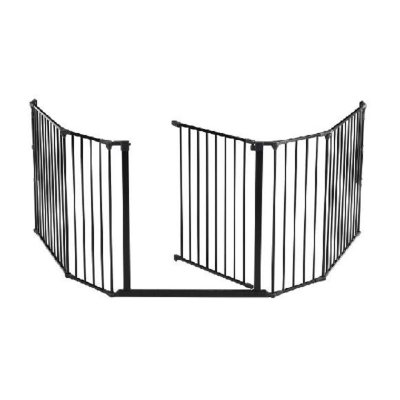 BabyDan krbová zábrana Flex XL - Black - obrázek