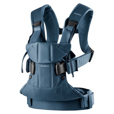 BabyBjörn nosítko ONE Cotton - Classic Denim/Midnight Blue
