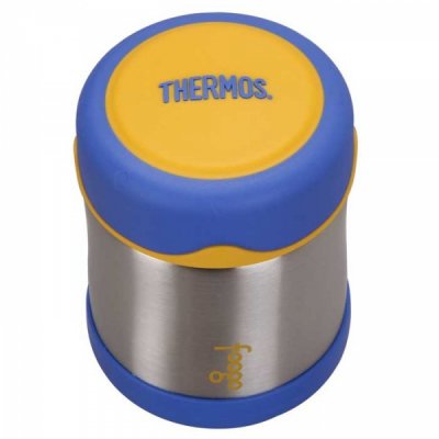 Thermos Foogo kojenecká termoska na jídlo - Modrá - obrázek