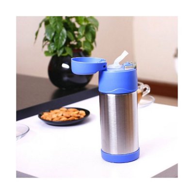 Thermos FUNtainer dětská termoska s brčkem 355 ml - Fotbal - obrázek