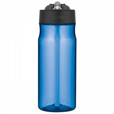 Thermos Sport hydratační láhev s brčkem - Modrá 530 ml