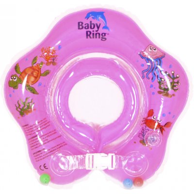 Baby Ring dětský plovací kruh - Růžový, vel. 3 - 36 m