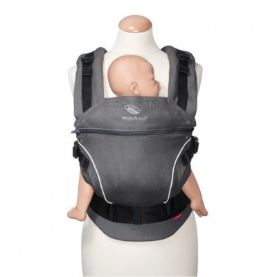 Manduca nosítko First Pure Cotton - Dark Grey 2018 - obrázek