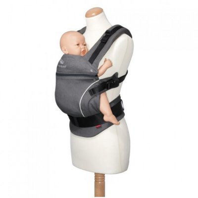 Manduca nosítko First Pure Cotton - Dark Grey 2018 - obrázek