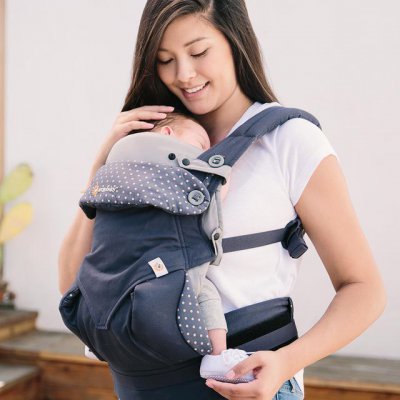 Ergobaby vložka Insert Original easy snug - Grey - obrázek