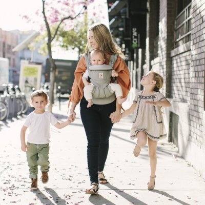 Ergobaby nosítko Omni 360 - Pearl Grey - obrázek