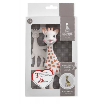 Vulli žirafa Sophie So'Pure dárková sada