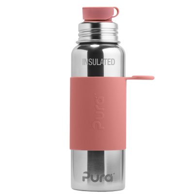 Pura TERMO láhev se sportovním uzávěrem 650 ml - Rose