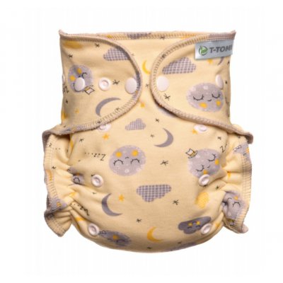 T-tomi kalhotková plena - přebalovací set patentky - Moon