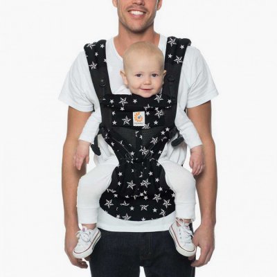 Ergobaby nosítko Omni 360 Cool Air Mesh - Black Stars - obrázek