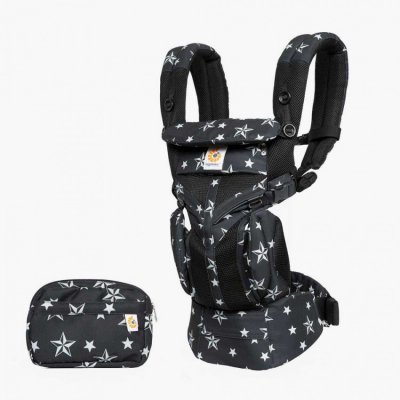 Ergobaby nosítko Omni 360 Cool Air Mesh - Black Stars