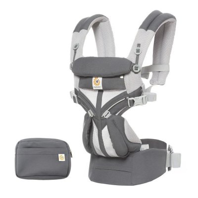 Ergobaby nosítko Omni 360 Cool Air Mesh - Carbon Grey