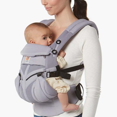 Ergobaby nosítko Omni 360 Cool Air Mesh - Lilac Grey - obrázek