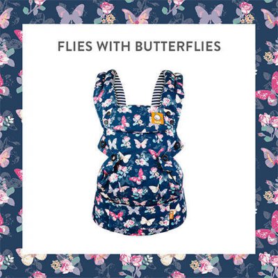 Tula nosítko Explore - Flies with Butterflies - obrázek