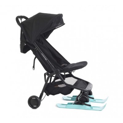 Snowalk lyže ke kočárku - Modrá - obrázek