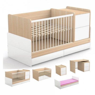 Faktum kombi postýlka Alda 120 x 70 cm - Classic - obrázek