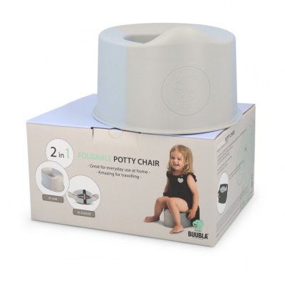 Buubla skládací nočník - Vintage blue - obrázek