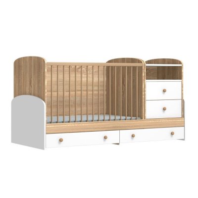 Faktum kombi postýlka Mia 120x70 cm - PopUp