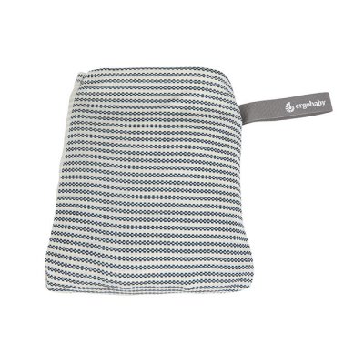 Ergobaby šátek Aura Wrap - Navy Gingham Stripe - obrázek