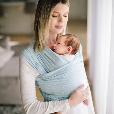 Ergobaby šátek Aura Wrap - Baby Blue - obrázek