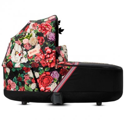 Cybex Priam Lux Carry Cot Fashion Spring Blossom - Dark - obrázek