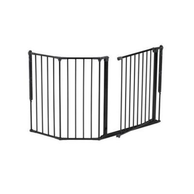 BabyDan prostorová zábrana Supreme Olaf - Černá, 90-140 cm - obrázek