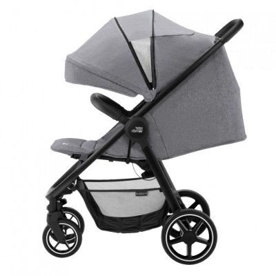 Britax Römer B-Agile R kočárek - Elephant Grey/Black 2023 - obrázek