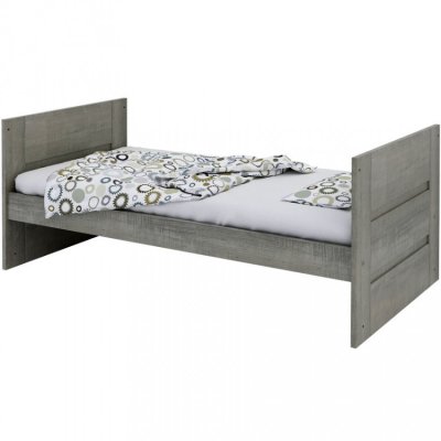 Todi variabilní postýlka Cube 140 x 70 cm - Grey/white - obrázek