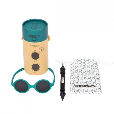 Kietla sluneční brýle Diabola 0-12 měsíců - Peacock Blue - obrázek