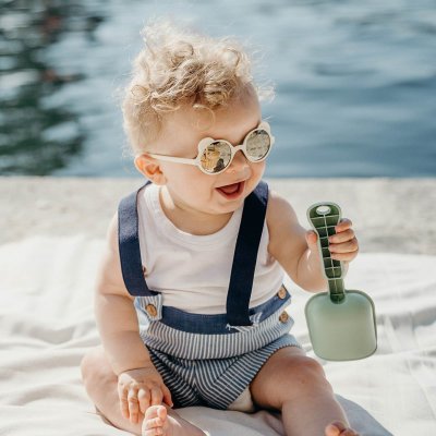 Kietla sluneční brýle Ours'on 1 - 2 roky - Almond Green - obrázek