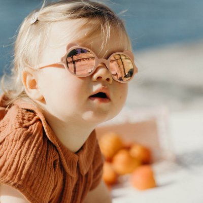 Kietla sluneční brýle Ours'on 2-4 roky - Peach - obrázek