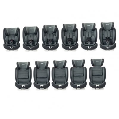 Reemy autosedačka Fix 9 - 36kg - Grey - obrázek