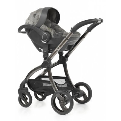 BabyStyle Egg Shell i-Size - Camo Grey - obrázek