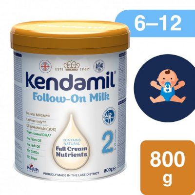 Kendamil pokračovací mléko 2 DHA+ - 800 g