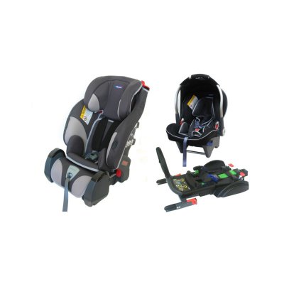 Klippan Triofix Recline + základna + Dinofix - Match Race