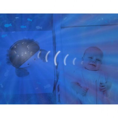 Zazu projektor oceánu s melodiemi - Krab Cody - obrázek
