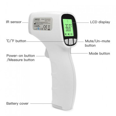 Jumper digitální bezkontaktní teploměr - obrázek