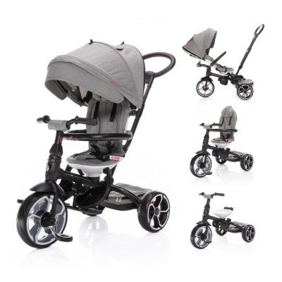 Zopa tříkolka Prime - Šedá