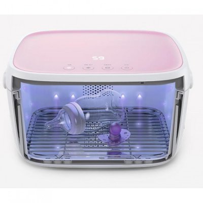 59S UV-C multifunkční sterilizační box T5 - Růžová - obrázek