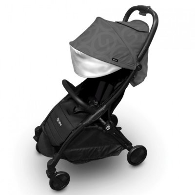 Hybrid Ezyfold černý rám + stříška - Charcoal - obrázek