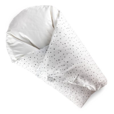 JiTuli péřová zavinovačka Klasik - Kaňky/bílá