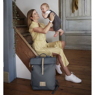 Lässig batoh Green Label Rolltop Backpack - Anthracite - obrázek